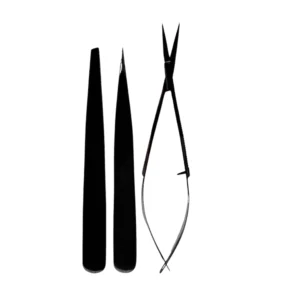 High Quality Professional Customized Beauty Eyebrow Scissors Sharp Stainless Steel Micro Spring Eco-Friendly Reusable