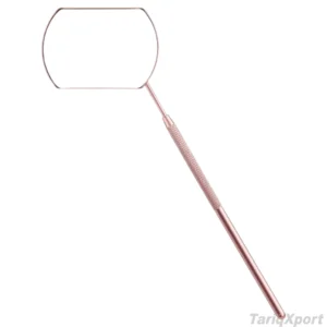 Professional Personalized Eyelash Extension Mirror Lighted Stainless Steel 3X Magnification Comfortable Handle Custom Logo