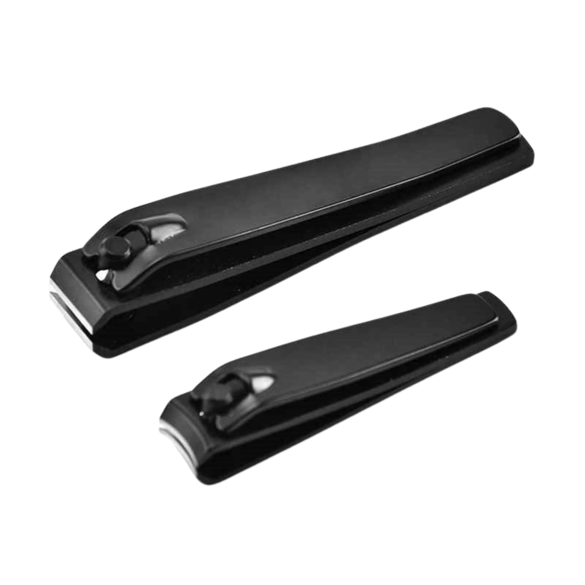 Simple Stainless Steel Finger Nail Cutter Clippers Sharp Curved/Straight Portable Wide Jaw Opening Multi Color Adult Nail Tools