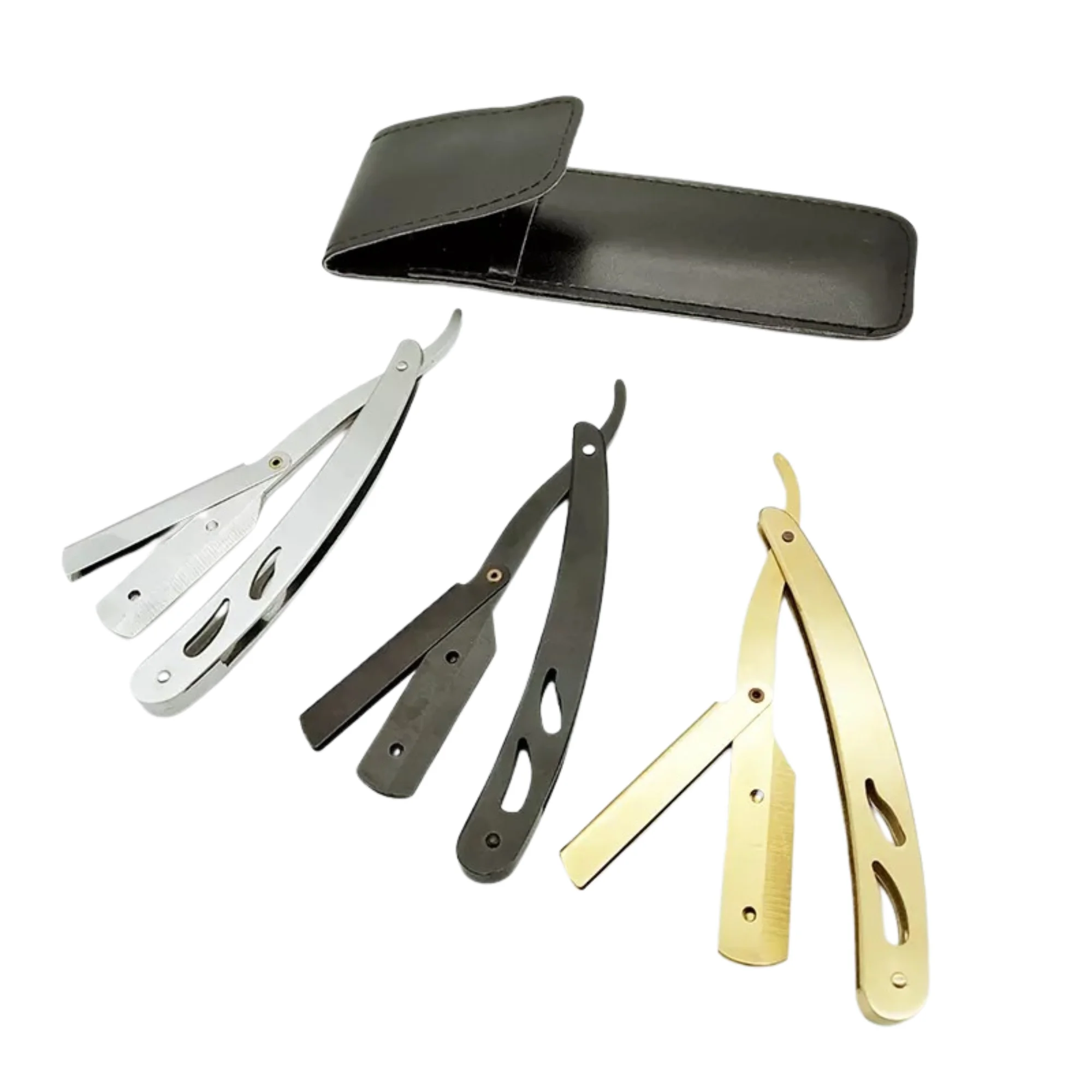 Wholesale New Customized Colors Professional Quality Stainless Steel Shaving Razor Wood Single Blade Comfortable Handle Custom