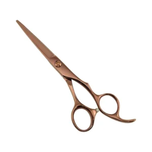 New Professional 5.5 Inch Stainless Steel Barber Hairdressing Scissors Removable Finger Ring Sharp Blade Tip Custom Logo Cutting