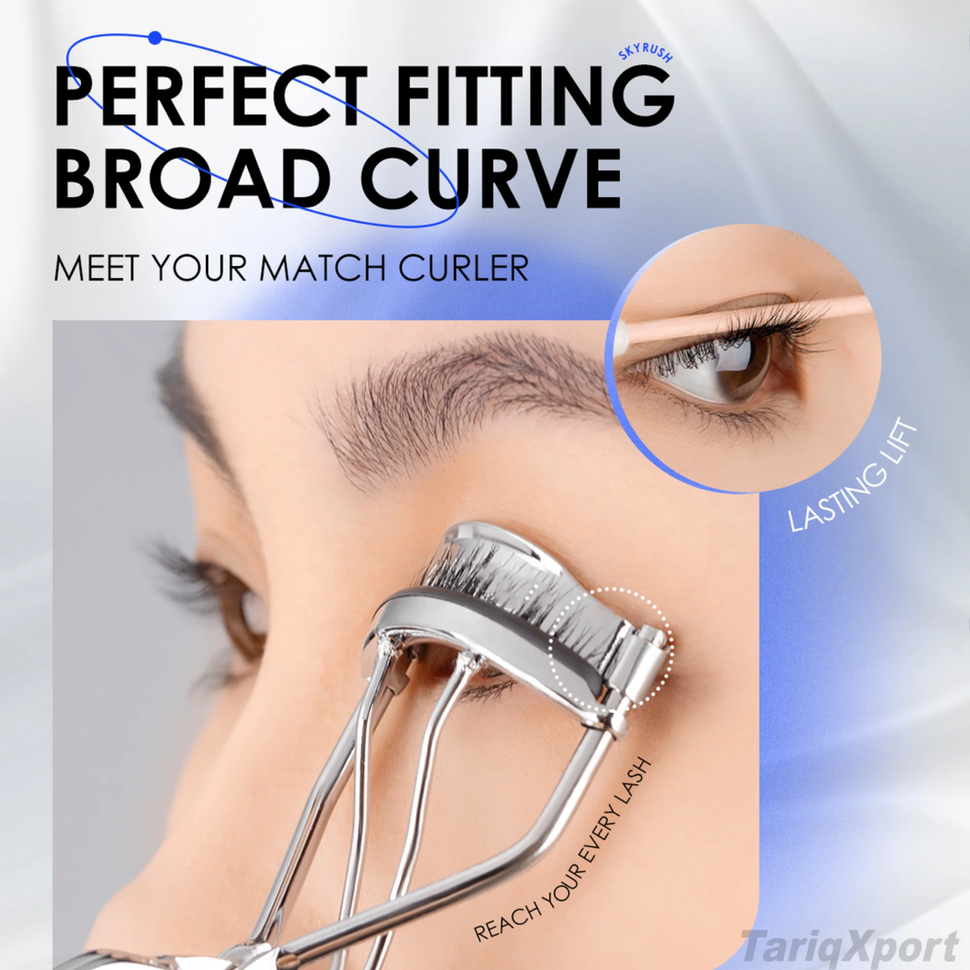 Stainless Steel Professional Disposable Mini Eyelash Curler Kit Custom Logo Salon Use Custom Packaging (No Assembly Required) - Image 3