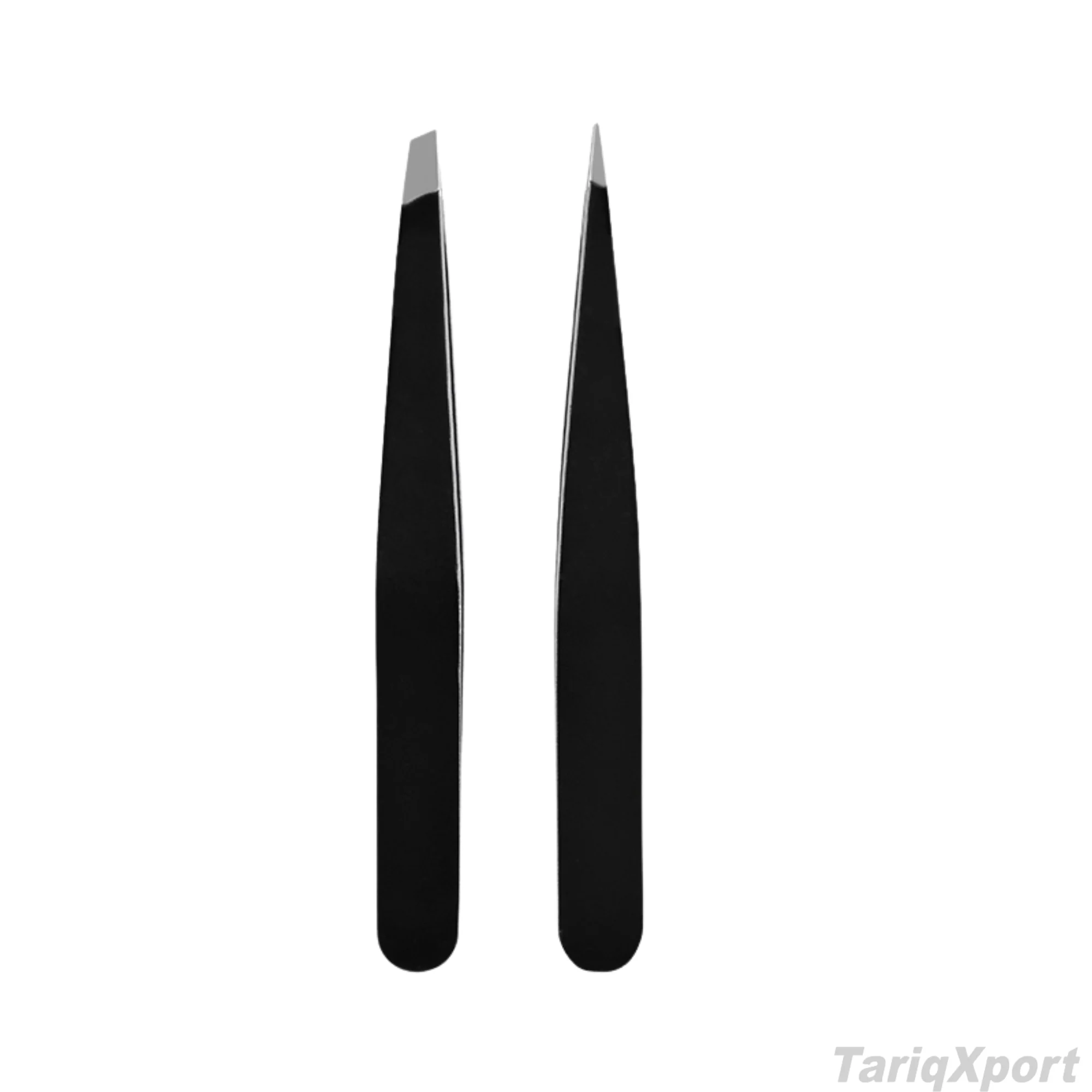 Wholesale High Quality Eco-Friendly Anti-Static Customized Color Stainless Steel Reusable Lightweight Eyelash Eyebrow Tweezers - Image 4