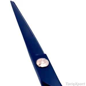 Wholesale Professional Customized Logo Stainless Steel Straight Foldable Lightweight Barber Scissors for Hair Cutting
