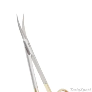 Wholesale High Quality Durable Nail Scissors Cuticle Scissors Curved Sharp Stainless Steel Plastic Manicure Scissors Beauty