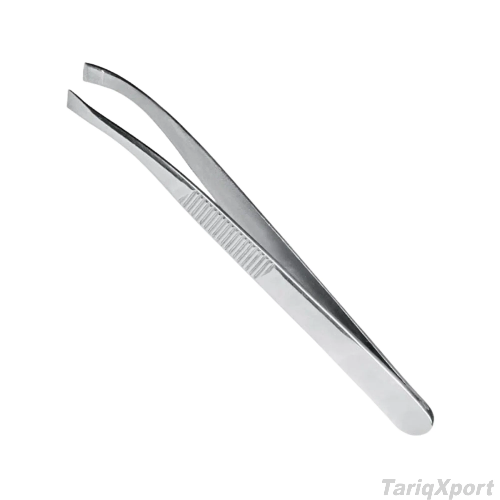 Professional Custom Label Stainless Steel Eyebrow Tweezers Durable Brow Cutting Trimming Tweezers Slanted Tip Beauty Essentials - Image 6