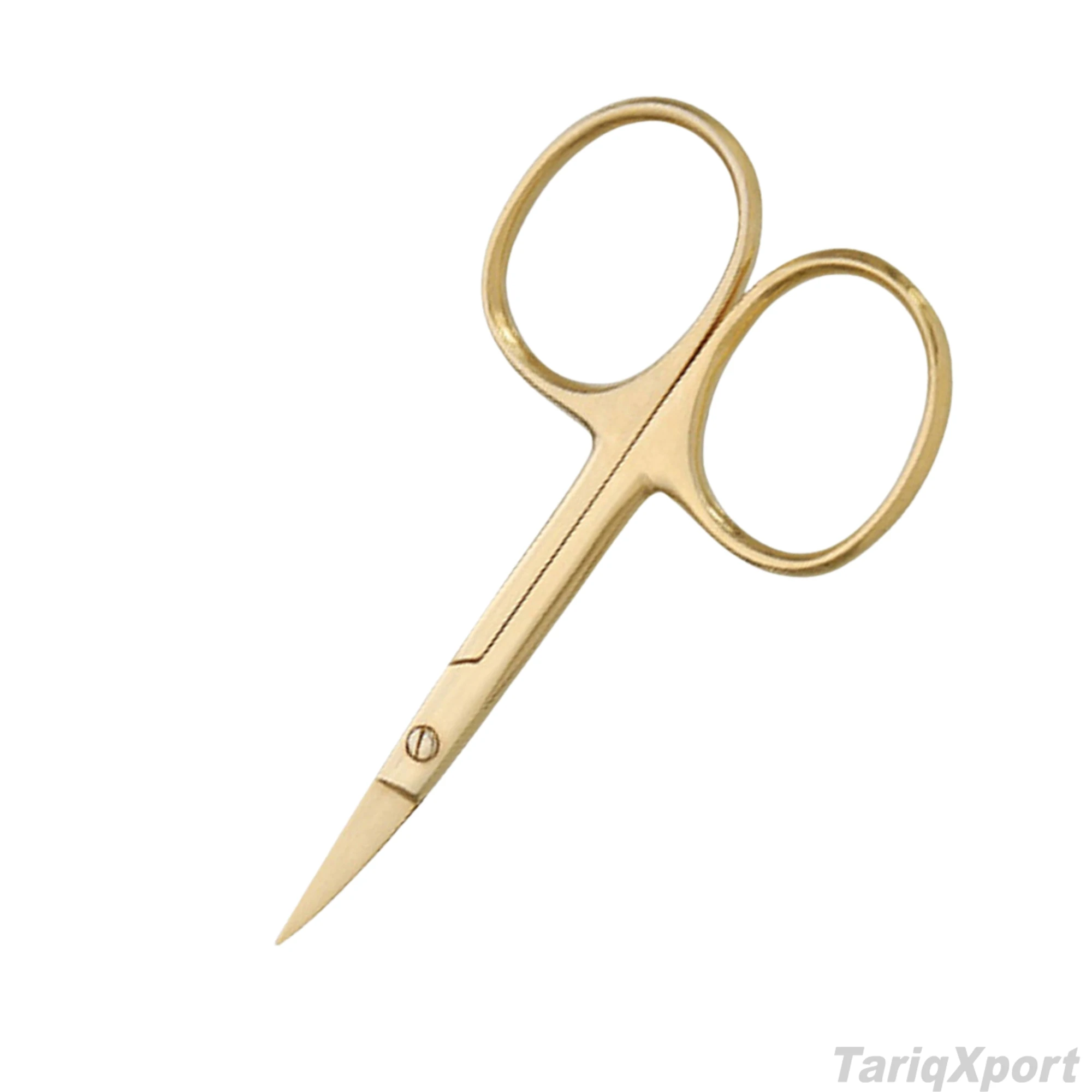 Wholesale Professional Curved Sharp Stainless Steel Right-Handed Cuticle Nail Scissors Custom Logo Precision Manicure Scissor - Image 2