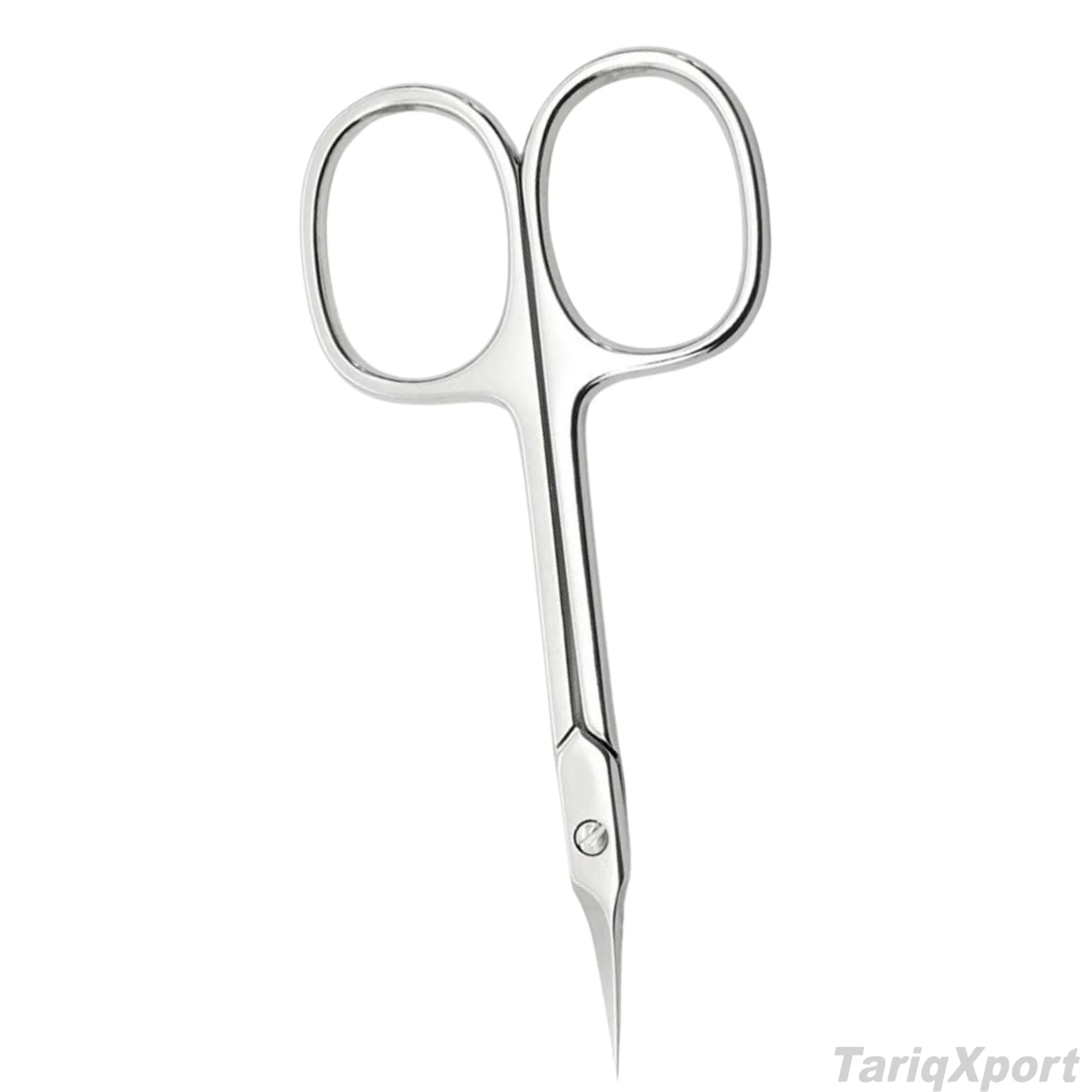 Stainless Steel Nail Scissors Sharp Blade Round Handle Manicure Tools Durable Cuticle Trimmer for Adults - Image 3