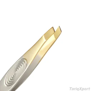 Professional Curved Stainless Steel Eyebrow Tweezers Pointed Tip Eco-Friendly Lightweight Comfortable Handle Beauty Tools Custom