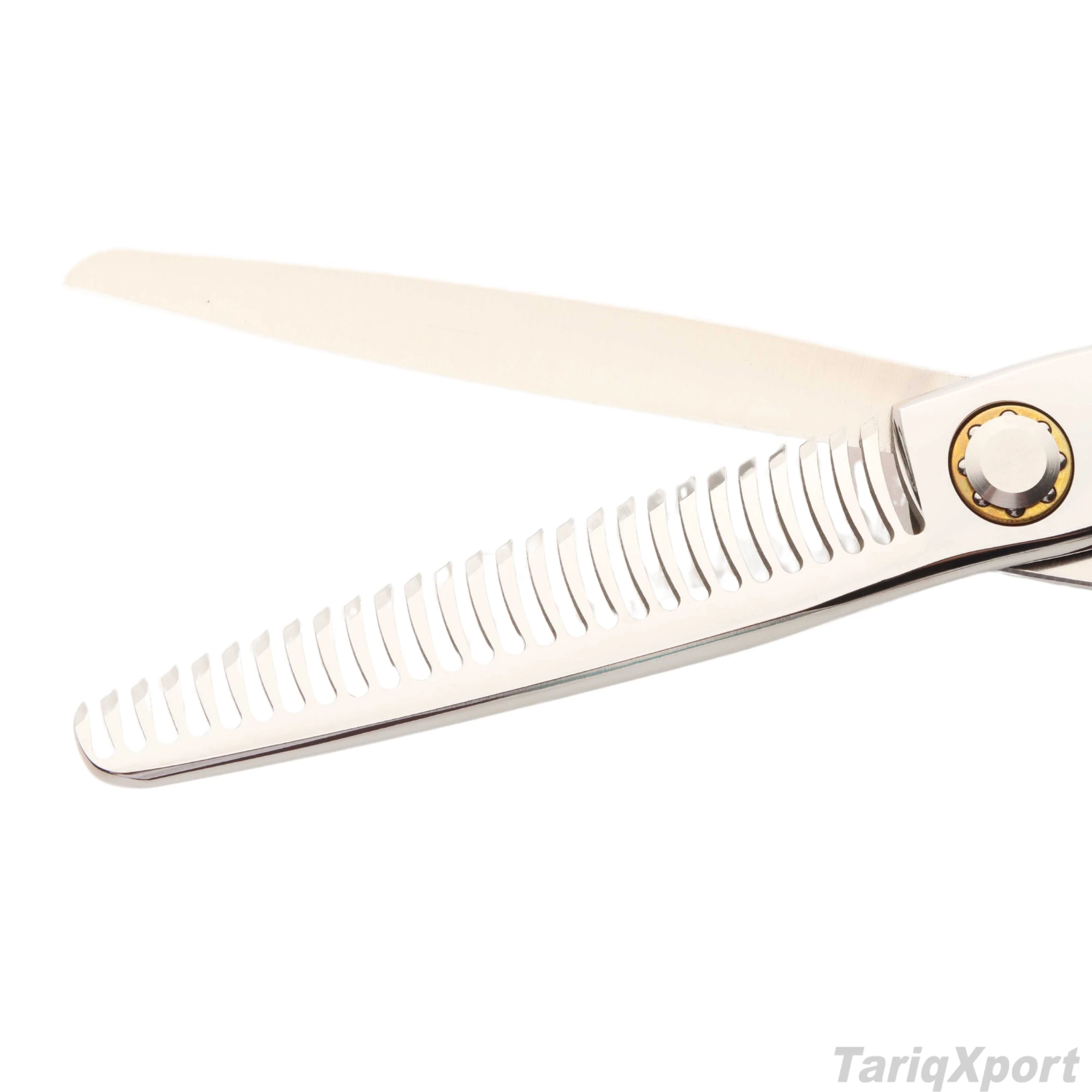 Professional 6 Inch Barber Hair Cutting Scissors Wooden Handle Sharp Blade Stainless Steel Salon Hairdressing Scissors Tool - Image 3