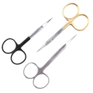 Best Selling Wholesale Professional Stainless Steel Straight Sharp Cuticle Nail Scissors for Manicure Custom Logo