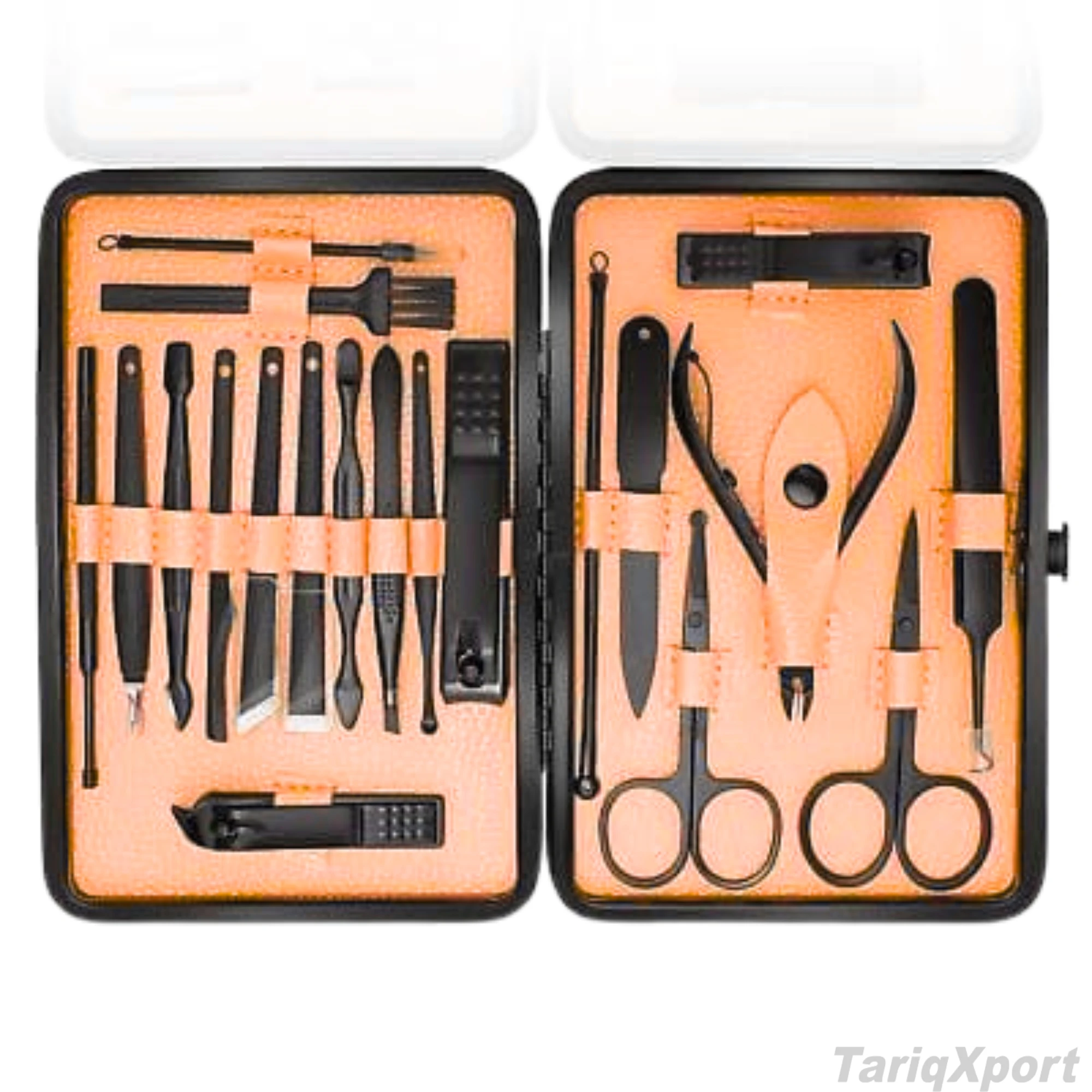 Professional Luxurious Manicure Pedicure Set 36 Pieces Stainless Steel Nail Care Kit Nail Clippers Cuticle Tools Hand Foot Care - Image 6