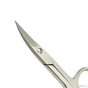 Curved Blade Beauty Nail Scissors Fingernails Toenails Sharp Stainless Steel Cuticle Durable Right-Handed Manicure Scissor