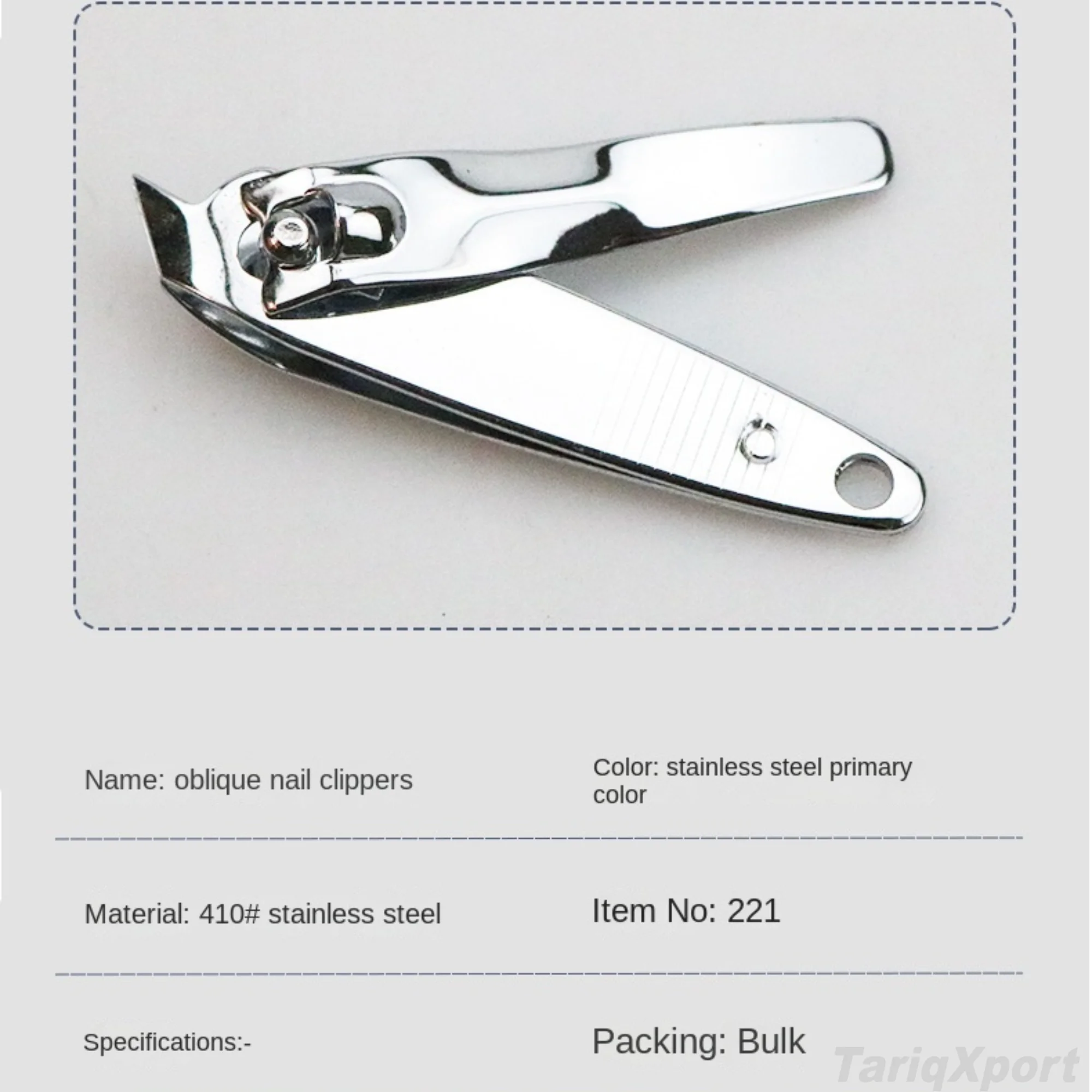 Wholesale Bevel Nail Cutter Art Clipper Cuticle Dead Skin Removal Scissor Curved Nail Art Clipper Stainless Steel Wide Jaw - Image 5