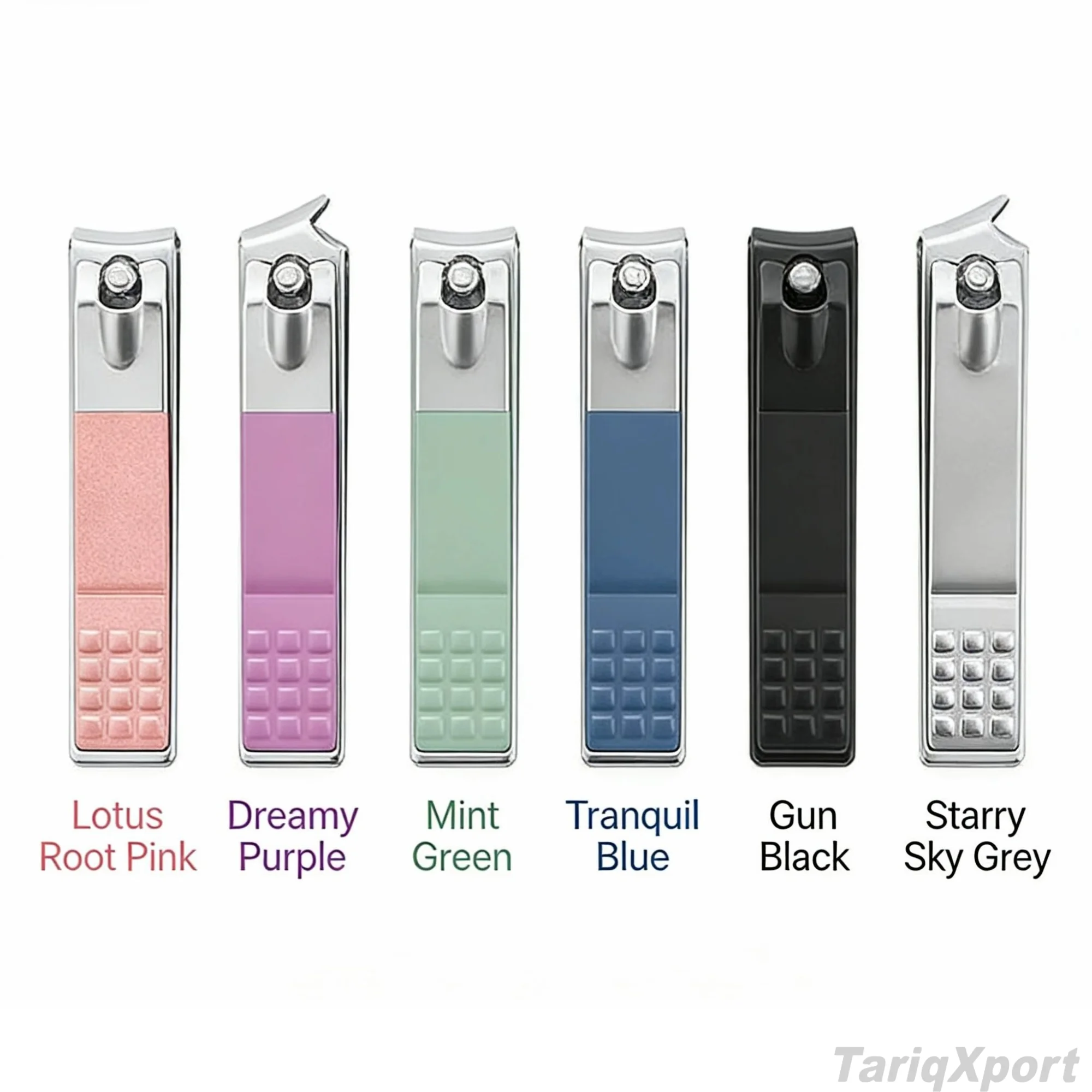 Custom High-quality 4-in-1 4Pcs Stainless Steel Manicure Set Mini Portable Nail Clippers Nail Trimmer for All Ages - Image 5