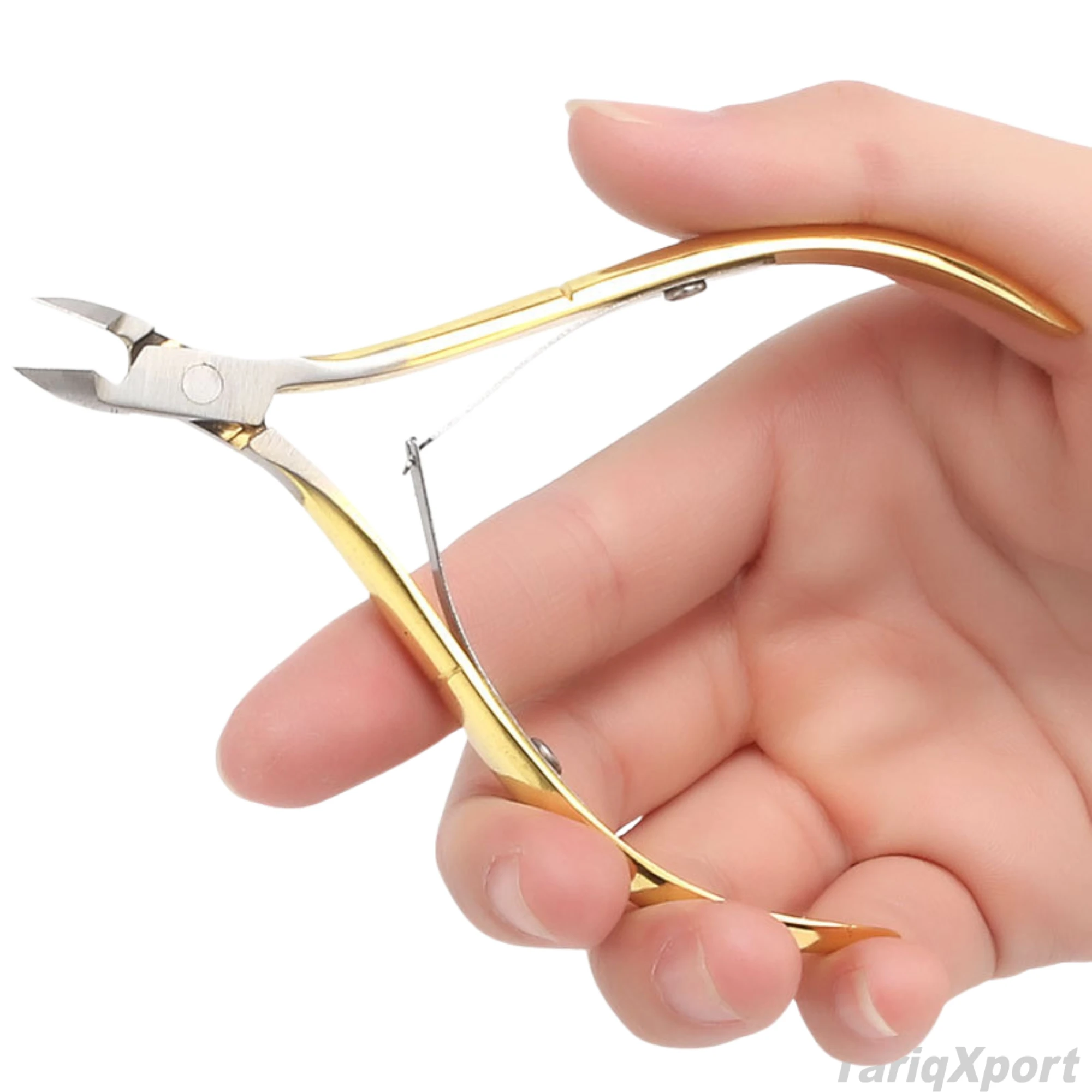Professional Nail Care Curved Blade Carbon Steel Nail Finger Manicure Portable Pedicure Cutter Trimmer Cuticle Nippers Wide Jaw - Image 5