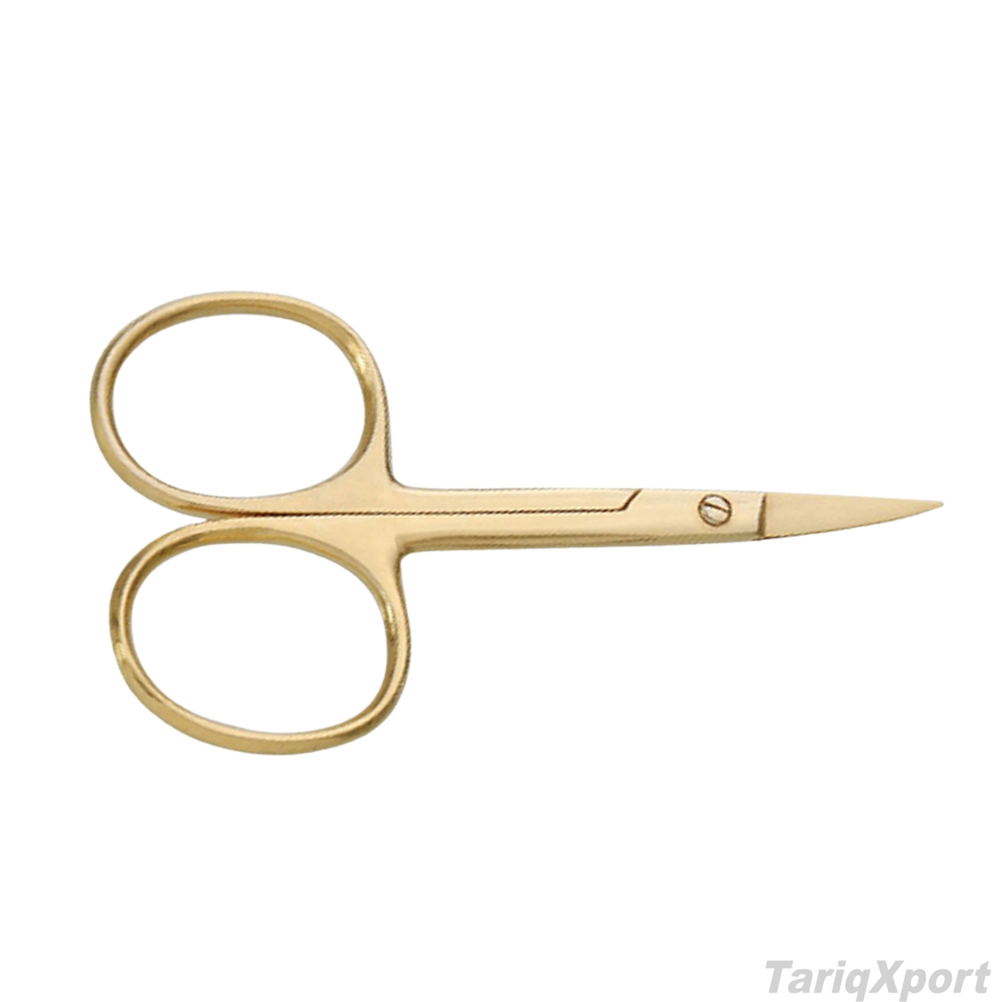 Wholesale Professional Curved Sharp Stainless Steel Right-Handed Cuticle Nail Scissors Custom Logo Precision Manicure Scissor - Image 3