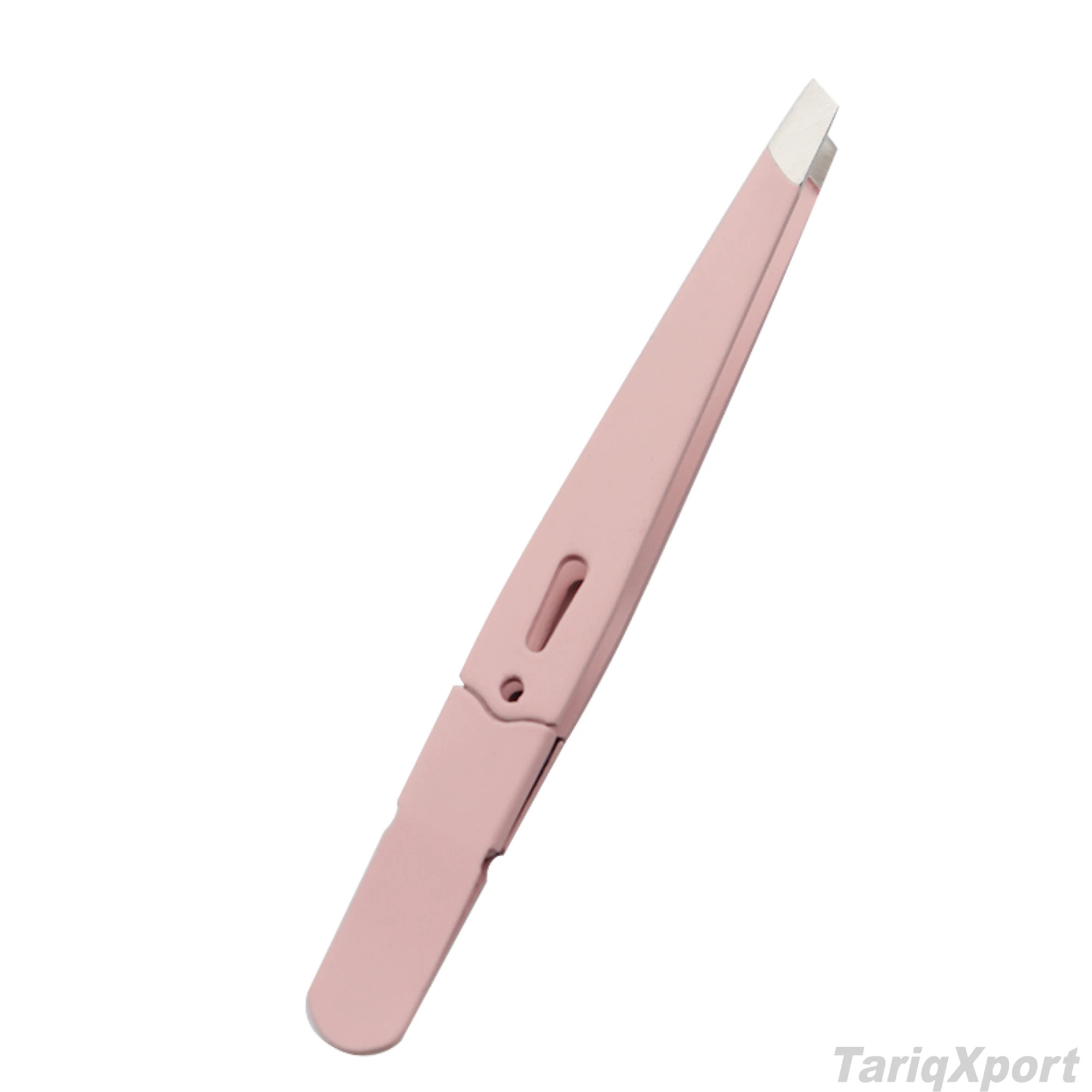 Precision Professional Eyebrow Tweezers Stainless Steel Pointed Tip Curved Lightweight Eco-Friendly Luxury Eyelash Tweezers - Image 3