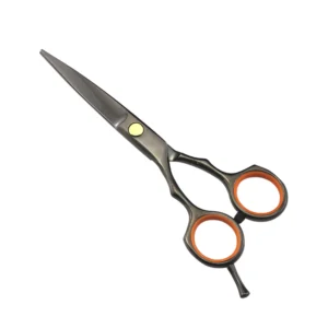 Professional Barber Beard Scissors 6 Inch Stainless Steel Lightweight Foldable Pu Leather Pouch Hair Dressing Quality Cutting