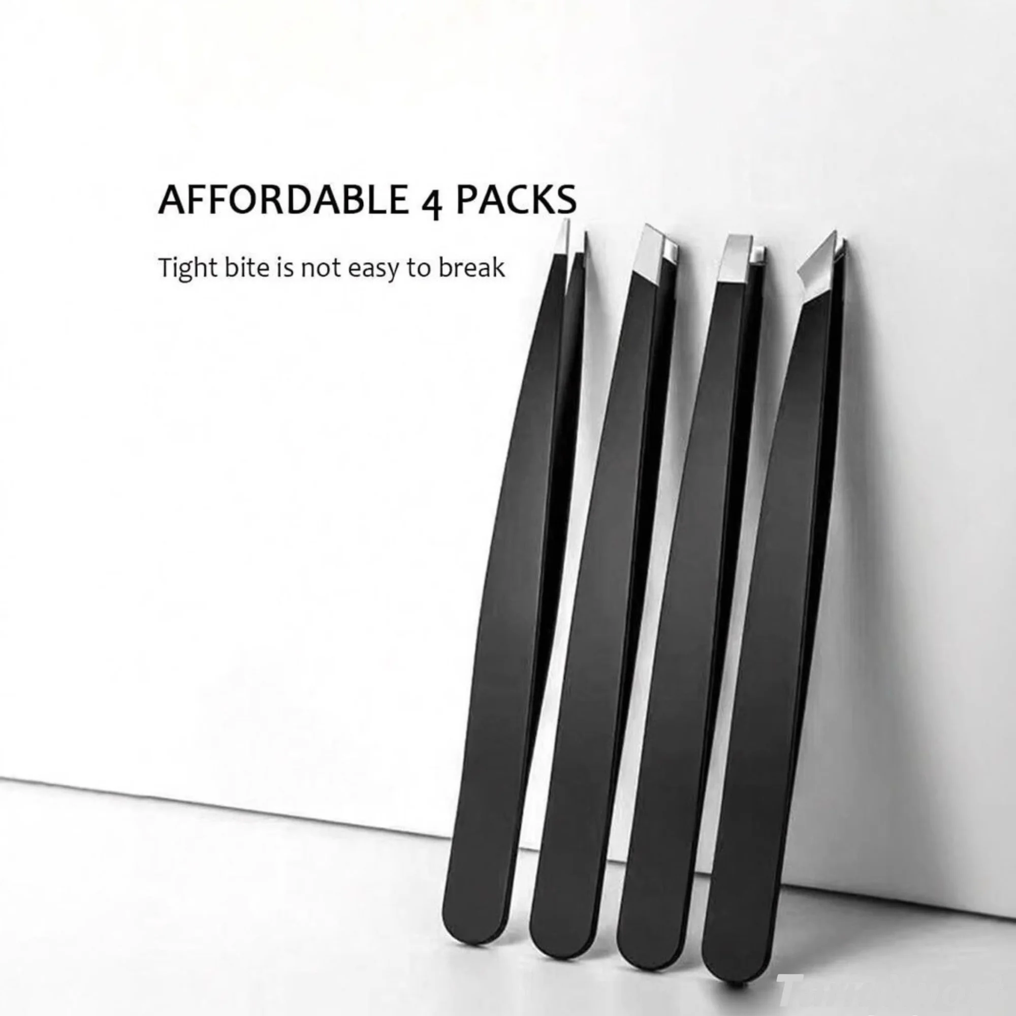 Professional Stainless Steel Tweezers for Eyebrows Durable Comfortable Handle Custom Logo for Facial Hair Splinter Ingrown Hair - Image 3