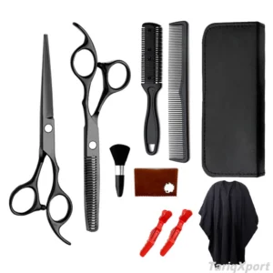 Professional Hair Thinning Scissors Stainless Steel Blade 26 Teeth Right Handed Long Handle Salon Use