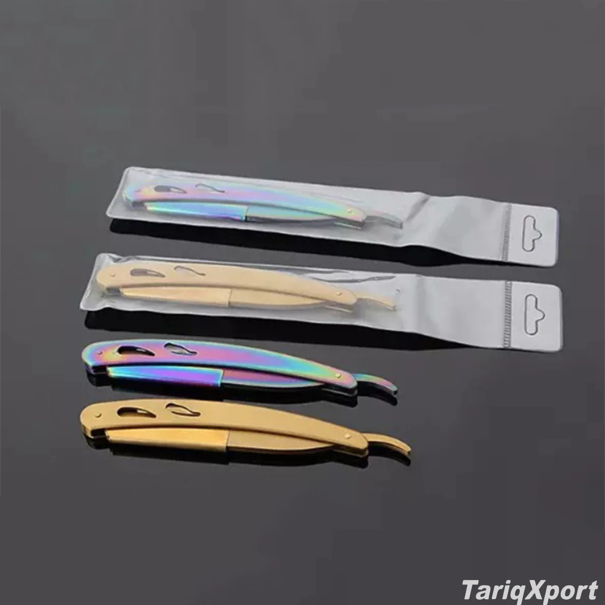 Wholesale Professional Barber Shaving Razor Stainless Steel Blade Wood/Steel Handle Custom Colors Logo Options Face Body - Image 3