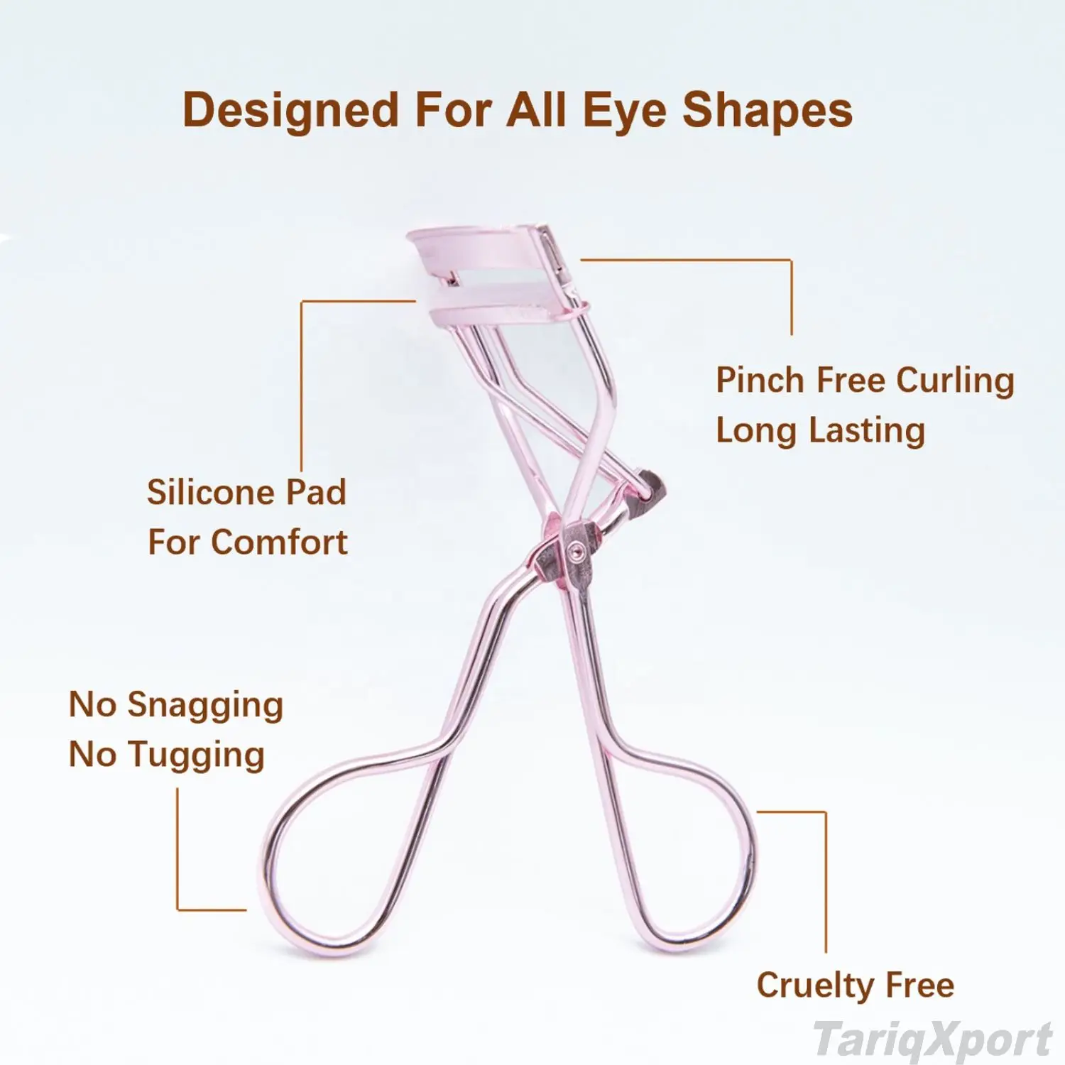 Factory Price Professional Mini Eyelash Curler Comfortable Handle Stainless Steel Beauty Salon Use Eyelash Extension Curler - Image 6