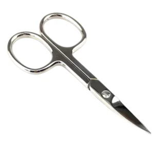 Reasonable Price Best Quality Stainless Steel Cuticle Nail Scissors Curved Blade Sharp Right-Handed Durable Design Nail Art