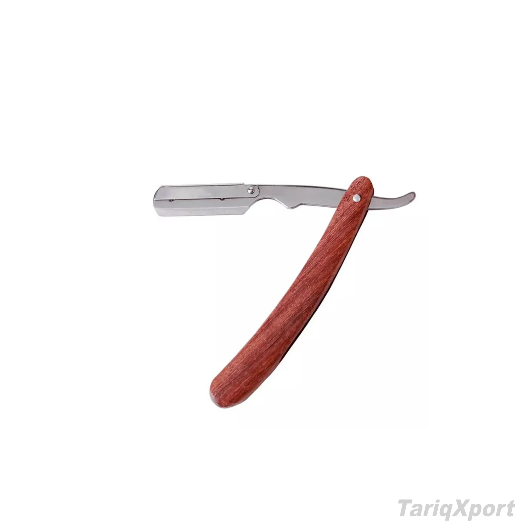 New Stainless Steel Barber Shaving Razor with Wood Handle and Changeable Blade for Men Body & Face Use - Image 6