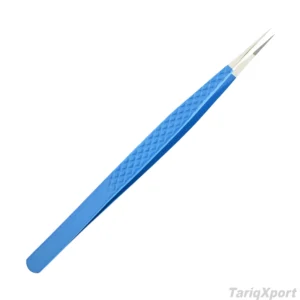 Wholesale Professional High Quality Precision Eyelash Tweezers Stainless Steel Anti Slip Pointed Tip Eyebrow Comfortable Handle