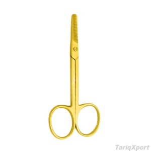 New Stainless Steel Straight Eyebrow Thinning Scissors Sharp Blade Tip Precise Trimmers Manicure Scissor Right-Handed Durable