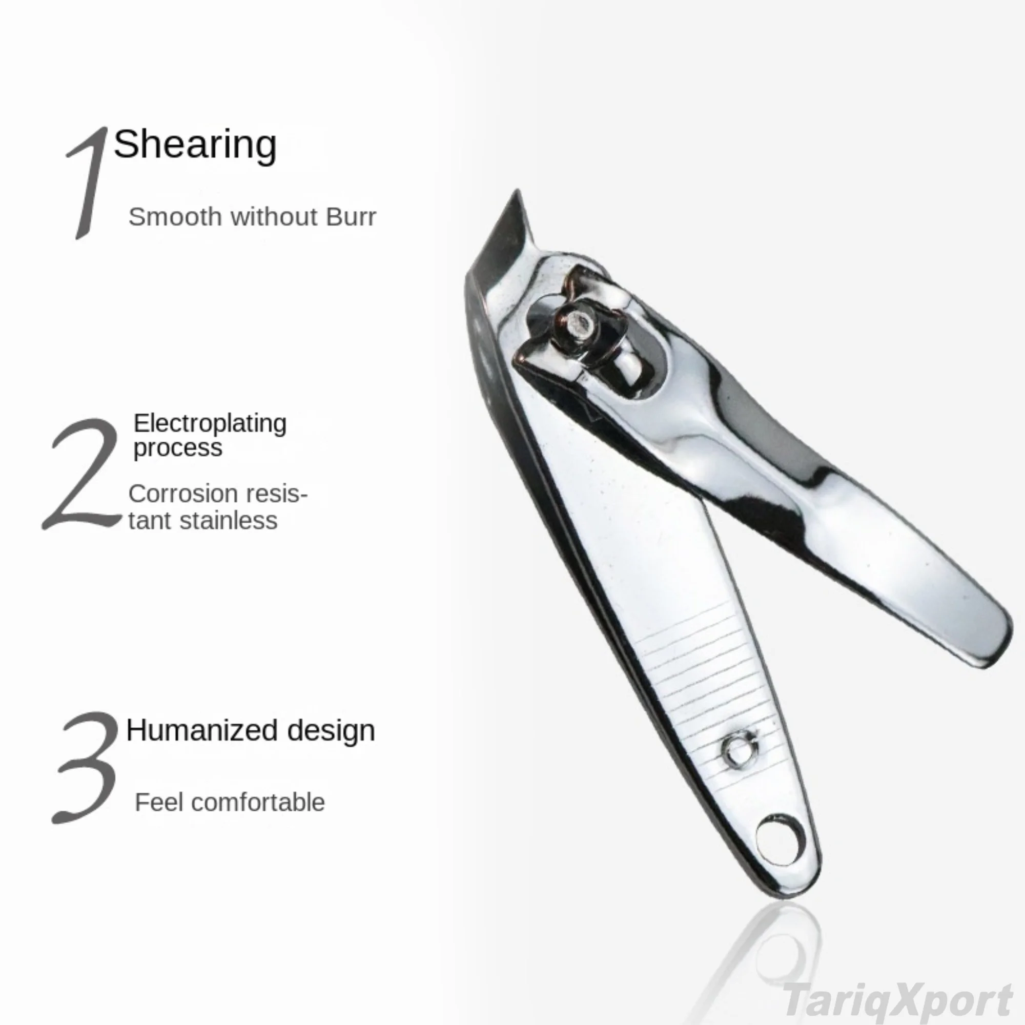 Wholesale Bevel Nail Cutter Art Clipper Cuticle Dead Skin Removal Scissor Curved Nail Art Clipper Stainless Steel Wide Jaw - Image 4