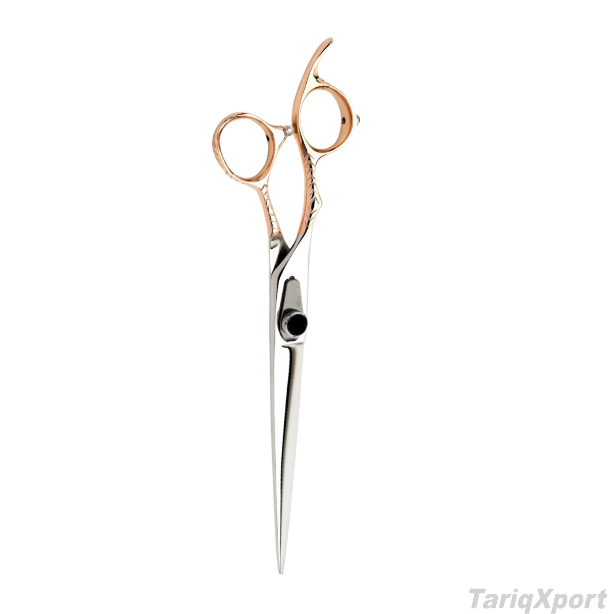 Wholesale New 4Cr13 Stainless Steel Professional Hair Scissors Foldable Lightweight Medium Handle Right-Handed Barber Cutting - Image 5
