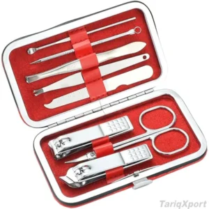 Professional High Quality Stainless Steel Manicure Kit 4 in 1 Portable Nail Care Set Case for Adult Customized Logo Reusable