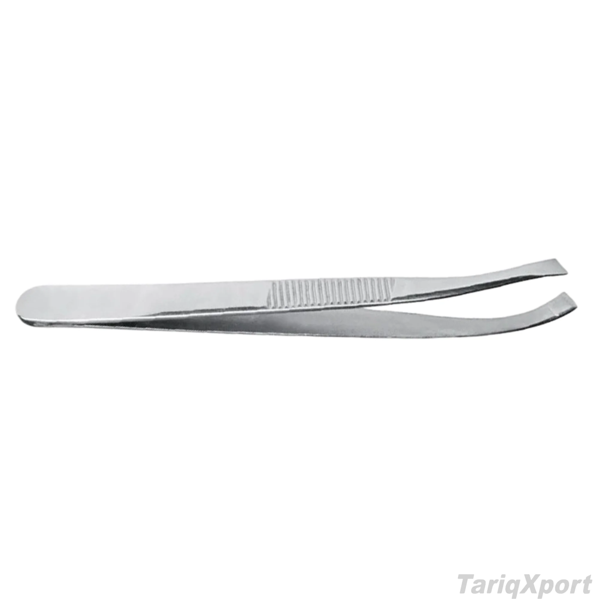 Professional Custom Label Stainless Steel Eyebrow Tweezers Durable Brow Cutting Trimming Tweezers Slanted Tip Beauty Essentials - Image 3