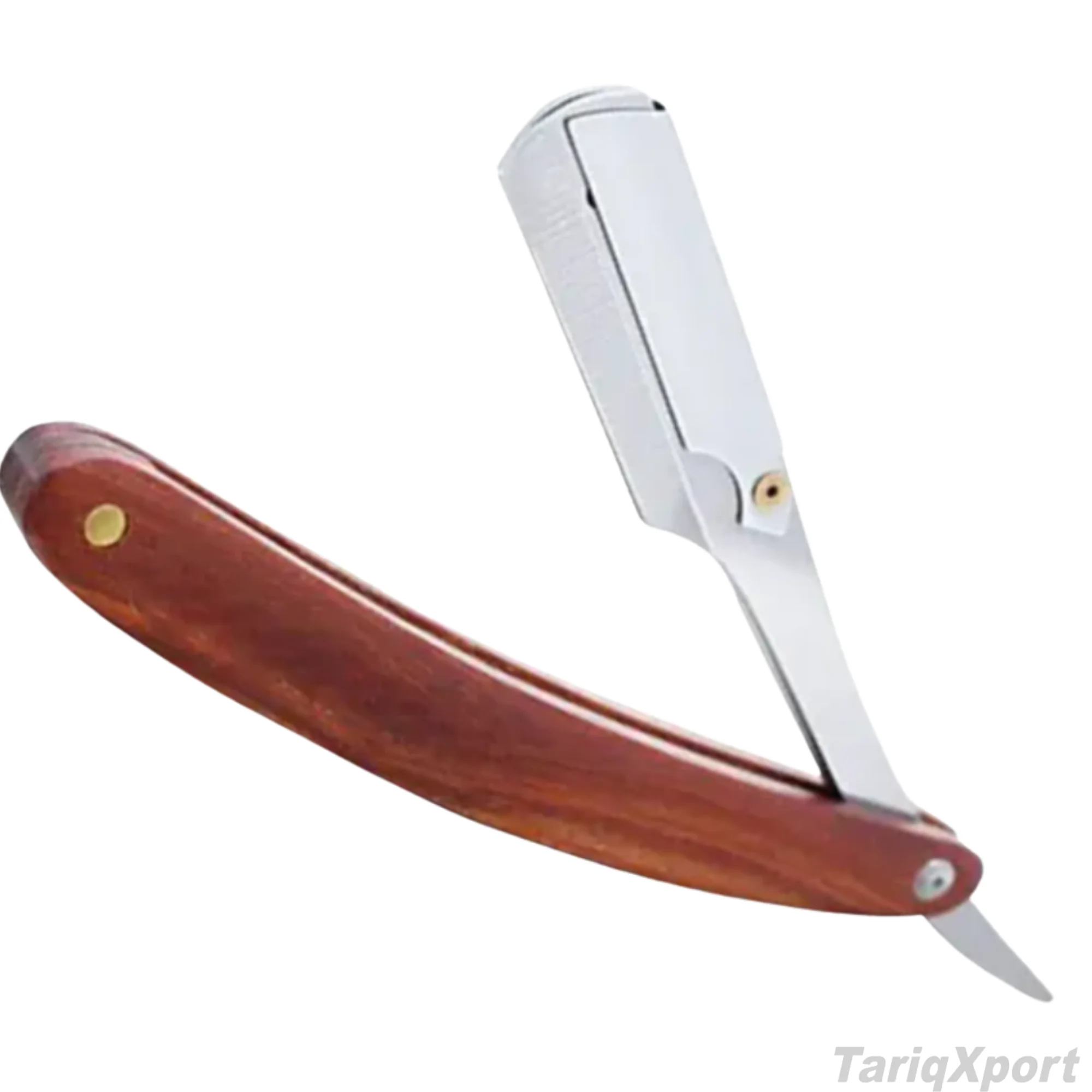 High Quality Professional Barber Stainless Steel Shaving Razor Men Precision Grooming Tool Wood Handle Cut-Throat Face Body - Image 6