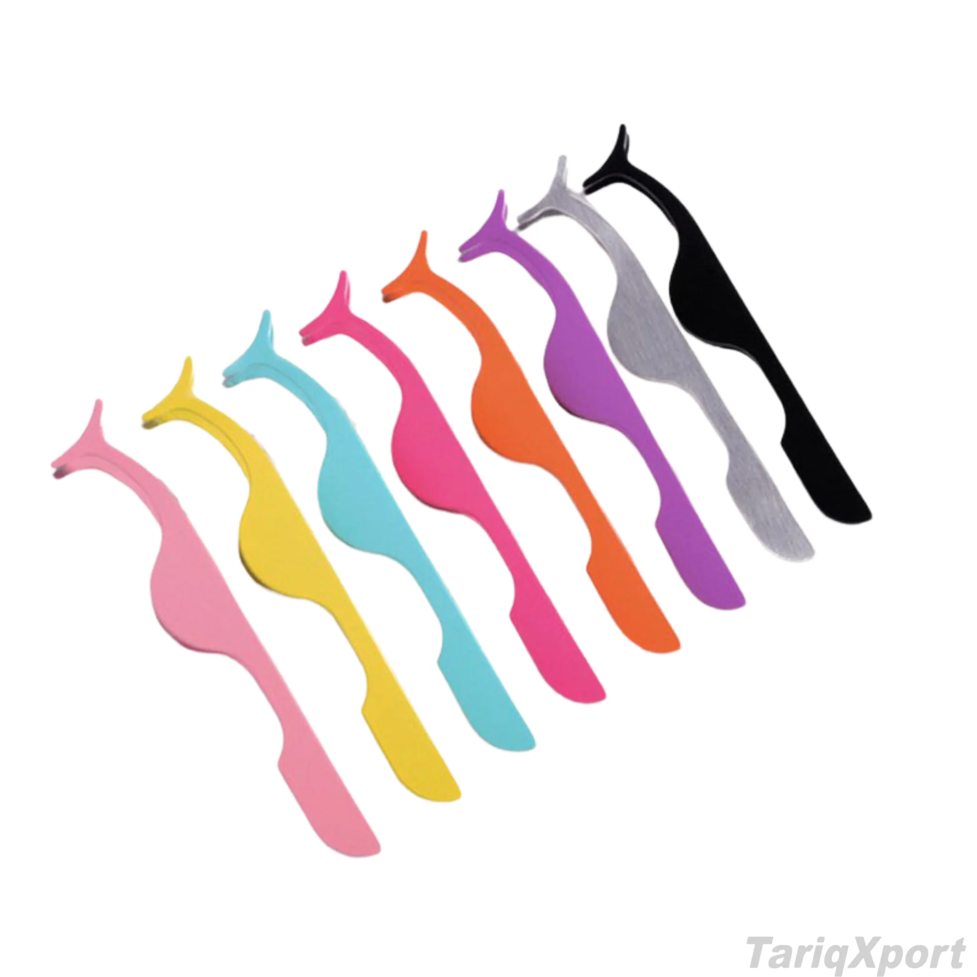 Wholesale Low Price Professional Stainless Steel False Eyelashes Applicator Tool Comfortable Handle Custom Logo Packaging - Image 6