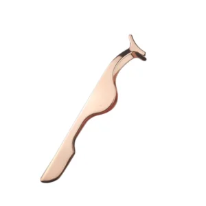 Professional Private Label Full Strip Eyelash Tweezers & Applicator Lashes Tools Custom Logo Stainless Steel Comfortable Handle