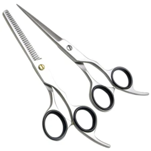 Custom Professional 6.5-Inch Lightweight Right-Handed Precision Foldable Barber Hair Scissors Razor-Sharp 440C Stainless Steel