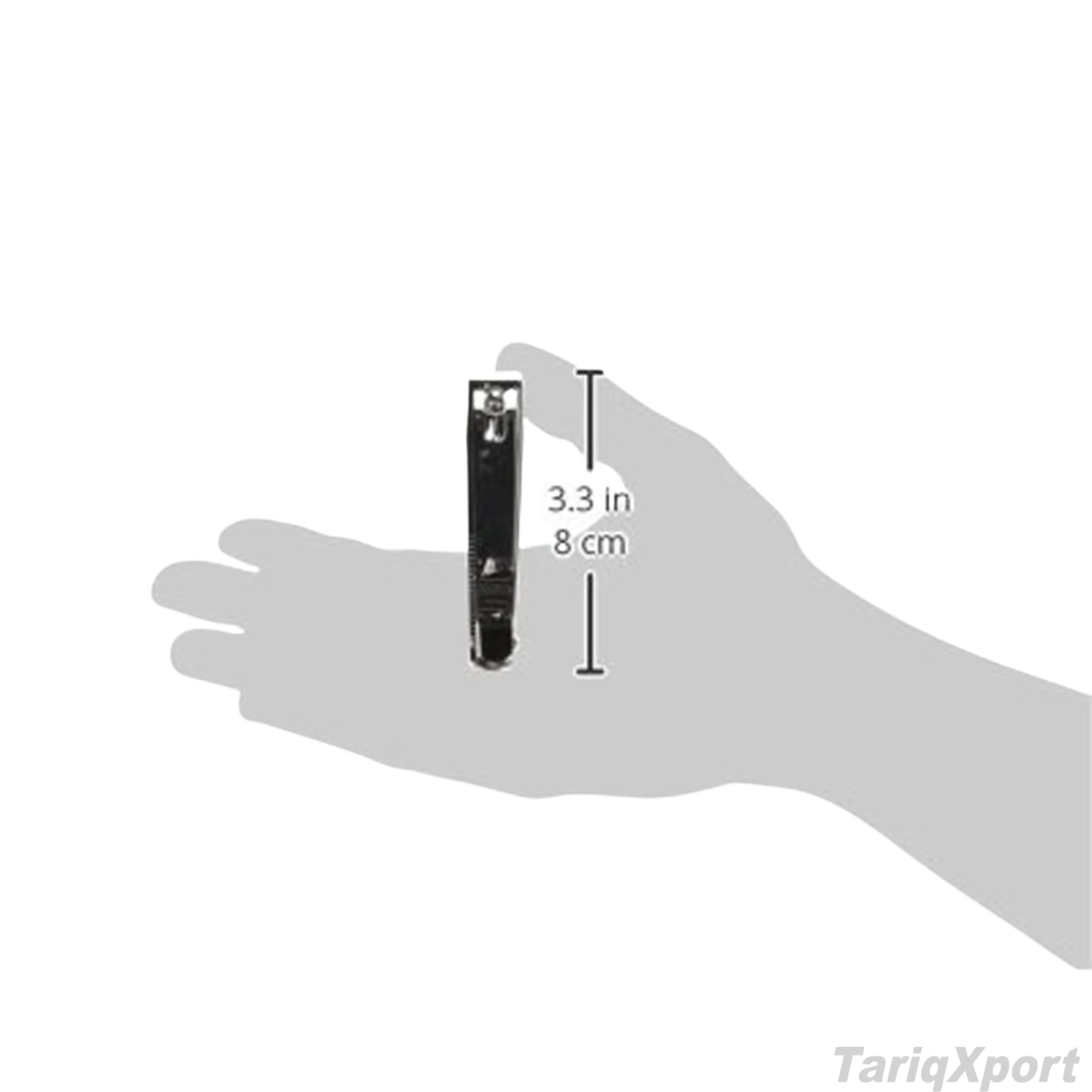 Custom Logo Stainless Steel Curved Nail Cutter Clipper Sharp Blade Wide Jaw Opening Portable Design for Finger Toe Nails (Feet) - Image 3