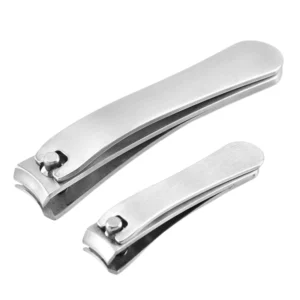 Custom Logo Stainless Steel Curved Straight Nail Cutter Clipper Sharp Wide Jaw Opening Portable Design Finger Toe Feet Nails