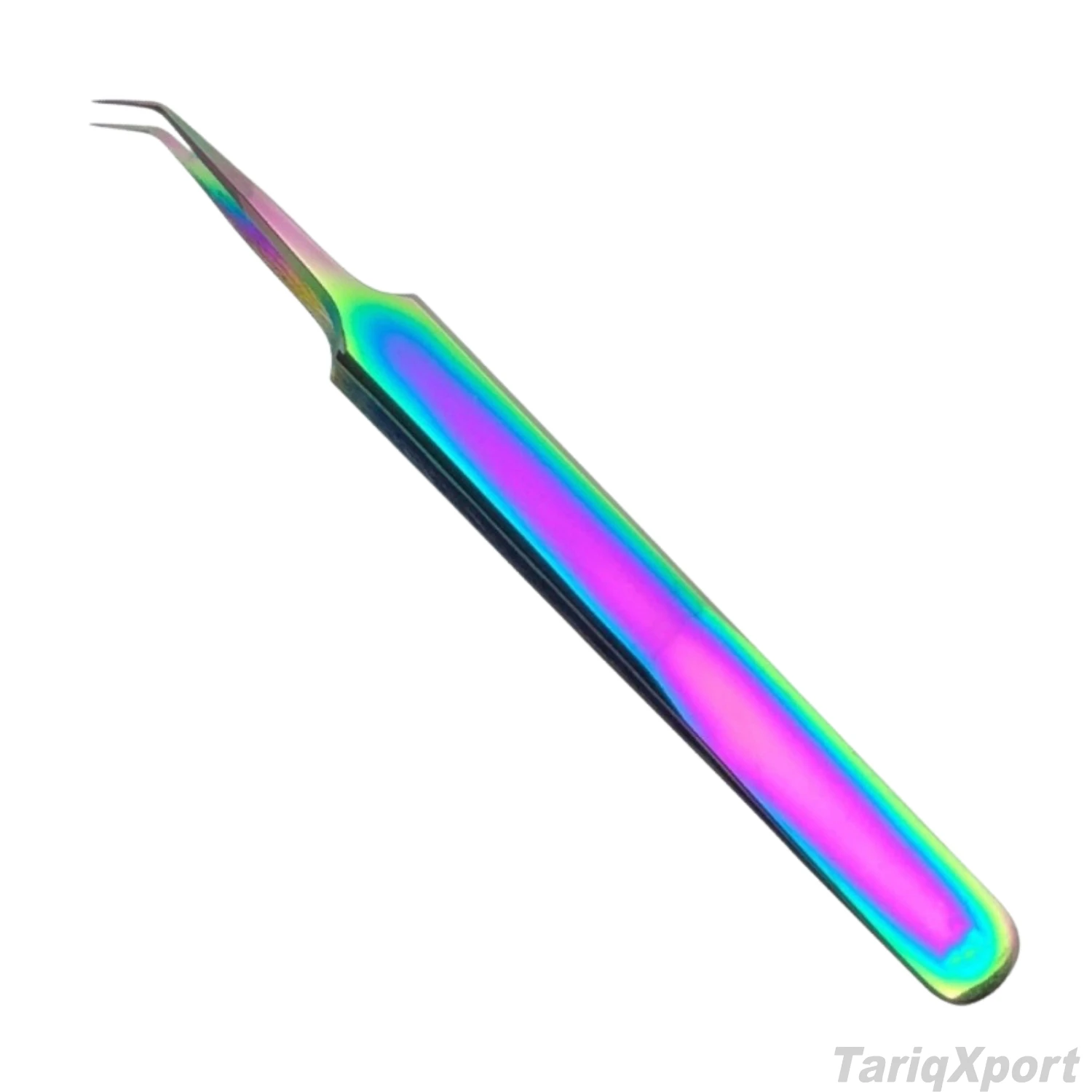High Quality Professional Stainless Steel Eyelash Tweezers Precision Smooth Tip Comfortable Handle Custom Logo Salon Use Custom - Image 6