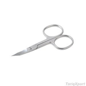 Professional Stainless Steel Silver Handle Cuticle Nail Scissor in Custom Shape Use in Manicure Scissor Nail Cutting Scissors