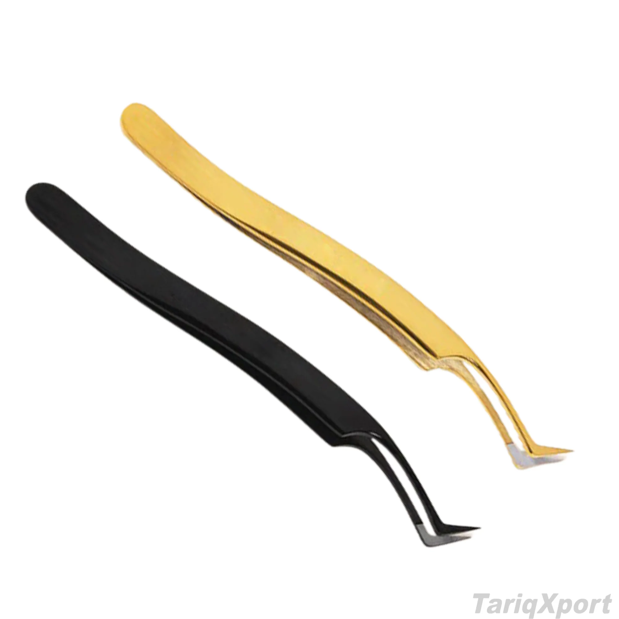 Professional High Quality Stainless Steel Eyelash Tweezers Best Beauty Instruments Eyelash Beauty Tools with Costum Color - Image 3