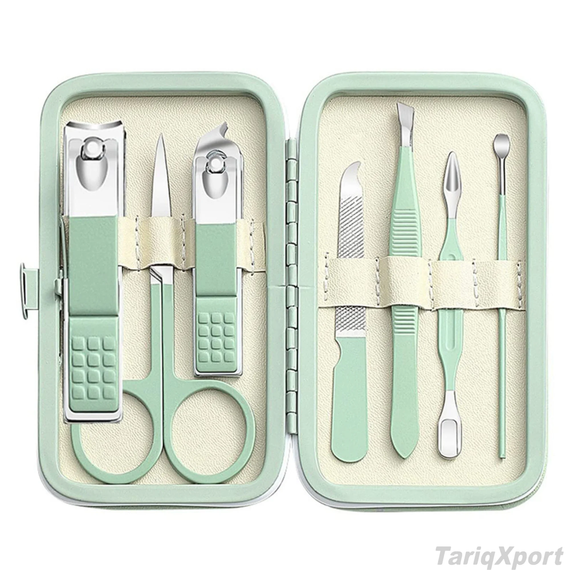 Professional High Quality Stainless Steel Manicure Kit 4 in 1 Portable Nail Care Set Case for Adult Customized Logo Reusable - Image 3