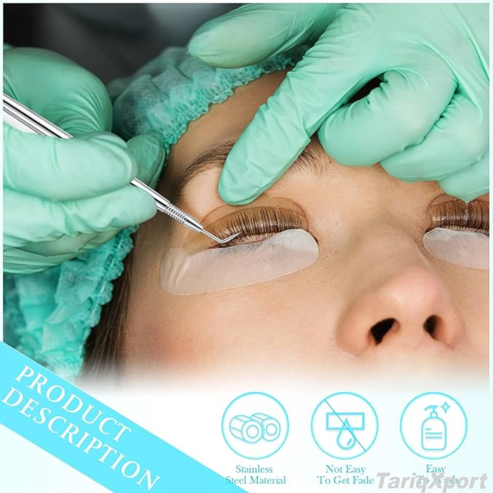 Stainless Steel Metal Lash Lift Rods Eyelash & Eyebrow Perming Tinting Curling Extensions Supplies with Lash Separator Tool - Image 5