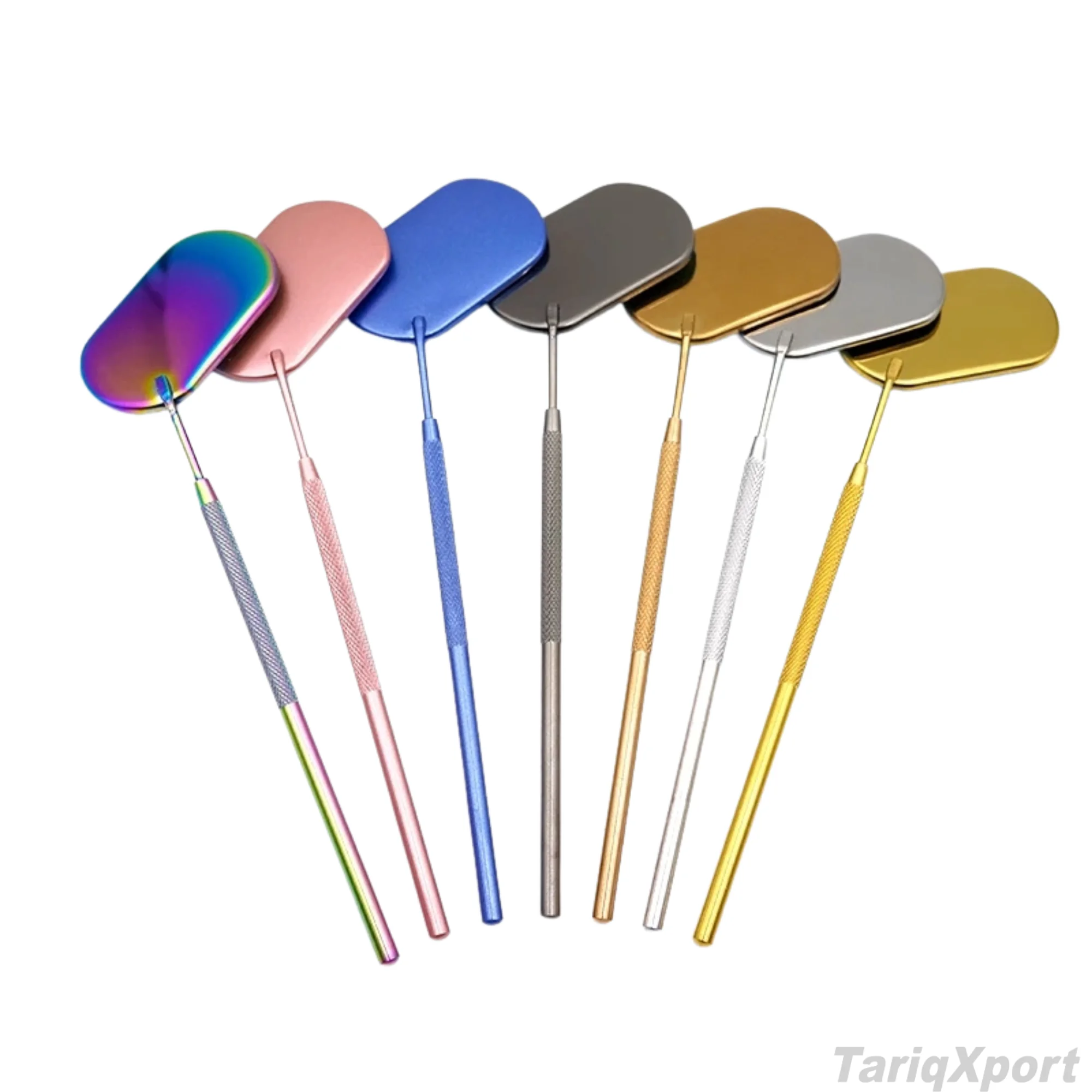 Professional Personalized Eyelash Extension Mirror Lighted Stainless Steel 3X Magnification Comfortable Handle Custom Logo - Image 6