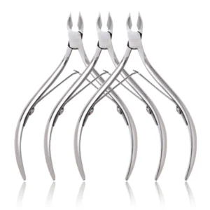 Customized Stainless Steel Professional Nail Clippers Wholesale Sharp Wide Jaw Opening Toe Trimmer Curved Precision Durable