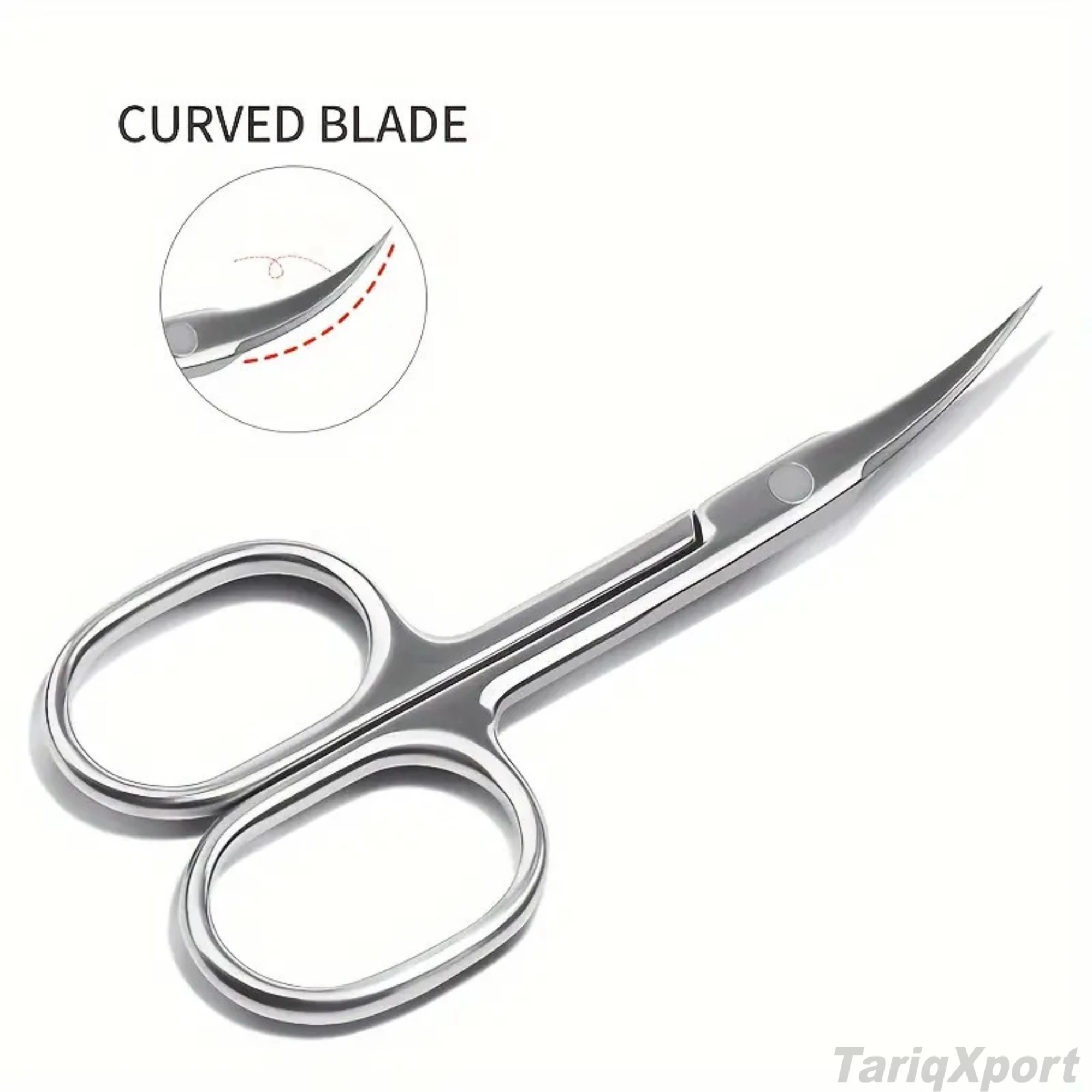 Professional Advanced Manicure Cuticle Nail Scissors High Quality Stainless Steel Curved Blade Durable Beauty Tool Nail Art - Image 2