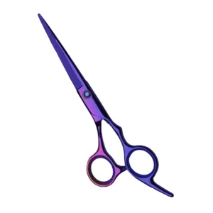High Quality Professional Salon Stainless Steel Barber Scissors Set Steel Handle Sharp Edge Foldable Hair Cutting Dressing